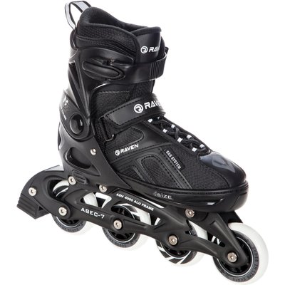Verstellbare Rollschuhe Pulse Schwarz