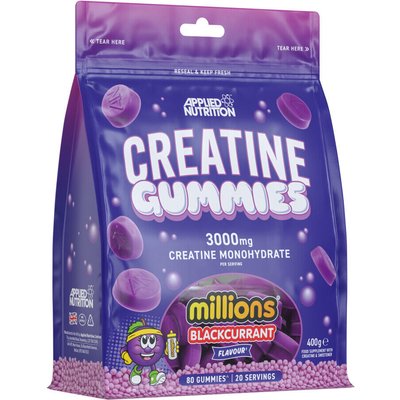 Applied Nutrition Creatine Gummies (80) Millions Blackcurrant - Kreatin