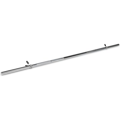 Langhantelstange – 200 cm – Federclip-Verschluss – 30 mm