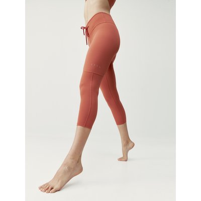 Sportleggings Damen Esme Capri-Länge niedriger Bund Gewebe