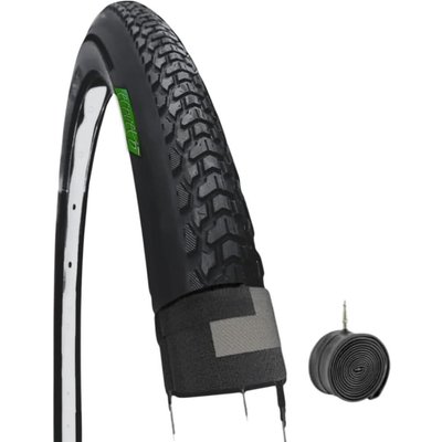 Reifen 700 x 40C (42-622)+Schlauch, Slickreifen 700 x 40C trekking mtb EV
