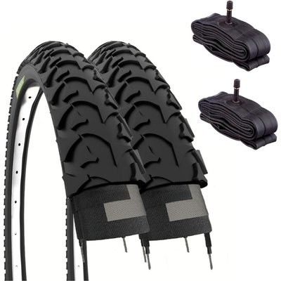 2 Reifen 16x1.75 (47-305) +Schläuche, Reifen mtb 16 x 1.75 Kinder 16'' EV