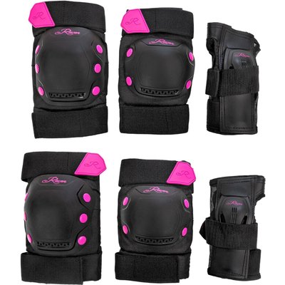 Schützer Set Dexard Schwarz/Pink