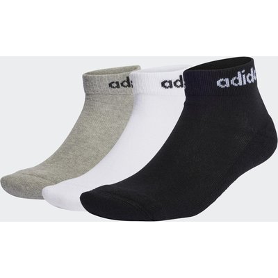 Linear Cushioned Ankle Socken, 3 Paar