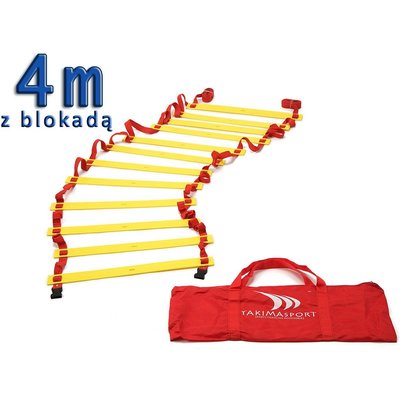 Trainingsleiter mit Stufenblockiersystem, inkl. Tasche