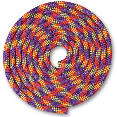 Seil Rhythmische Sportgymnastik mit Lurex INDIGO 2,5 m