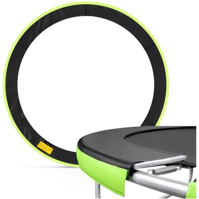 Trampolin Federschutz 6FT 183cm Randabdeckung Schwarz-grün JUMP 4FIZJO
