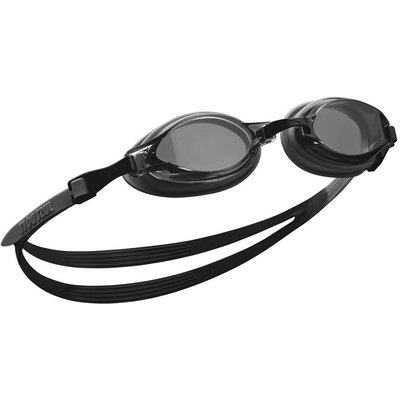 "NESSD127" Schwimmbrille Chrom Damen und Herren Schwarz