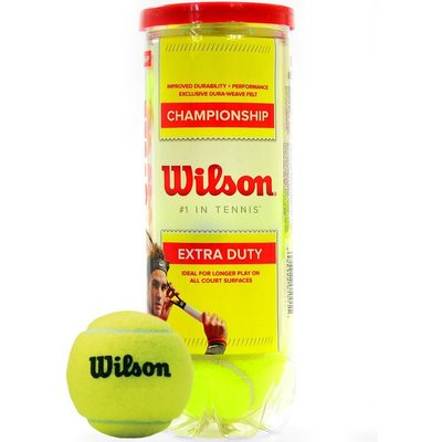 "Championship Extra Duty" Tennisbälle 3erPack Damen und Herren Gelb