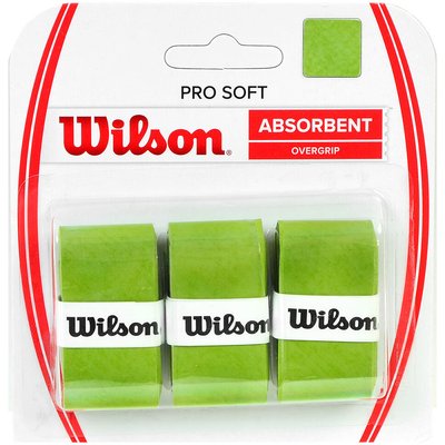 SchlägergriffBand "Pro" 3erPack Damen und Herren Grün Einheitsgröße