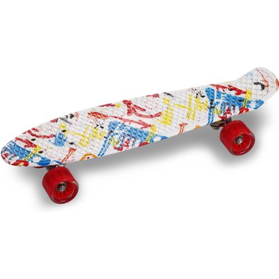 Kinder Cruiser-Skateboard aus PU INDIGO 56,5 x 15 cm