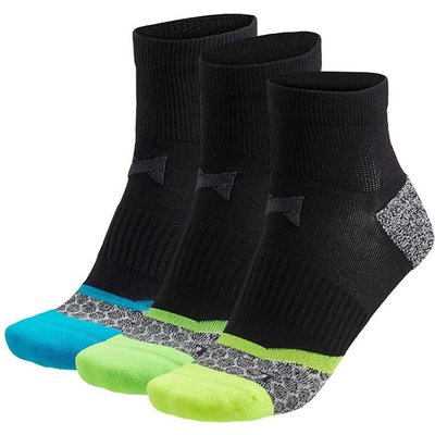 Xtreme Laufsocken 3er-Pack Multi Schwarz