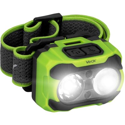 Stirnlampe Vayox VA0361 TwinBeam 600lm Akku USB-C