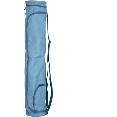 Yogamatten Tasche Asana Bag XXL 80 graublau meliert , Polyester/Polyamide