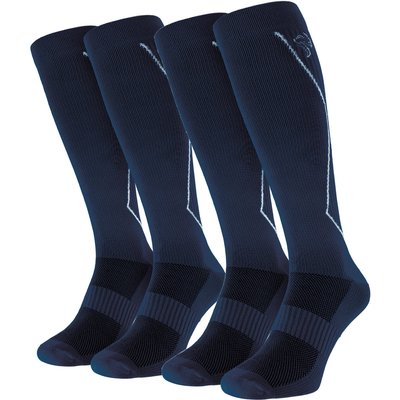 Damen Herren Kompressions-Laufsocken gepolstert und atmungsaktiv, Achillesschutz