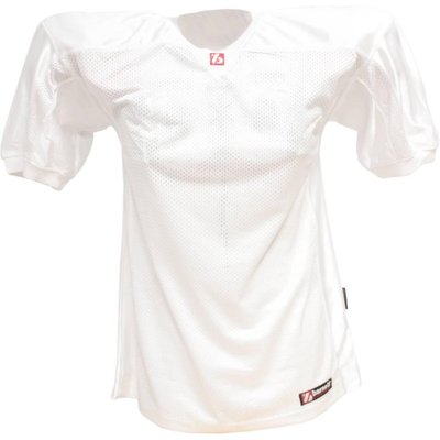 Weißes FJ-2 American-Football-Trikot