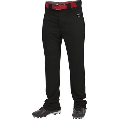 Rawlings YLNCHSR Youth Launch Pants XL Black Baseball/Softball