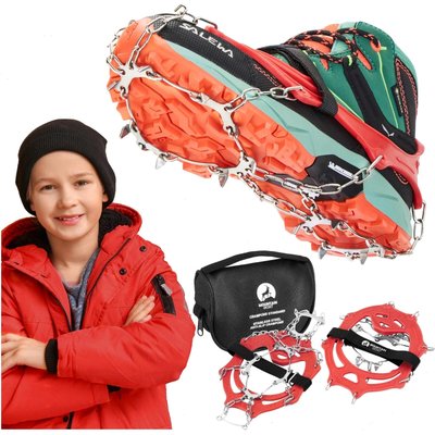 Schuhkrallen Kinder Grödel Spikes Wandern Eis Schnee MOUNTAIN GOAT