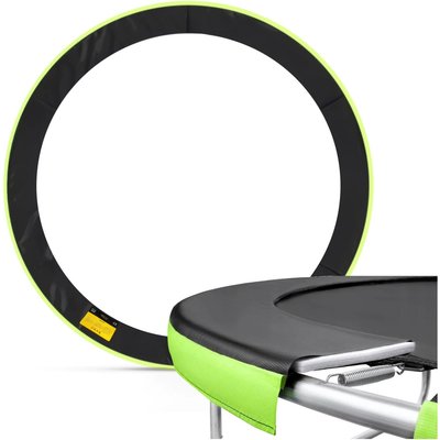 Trampolin Federschutz 8FT 244cm Randabdeckung Schwarz-grün JUMP 4FIZJO
