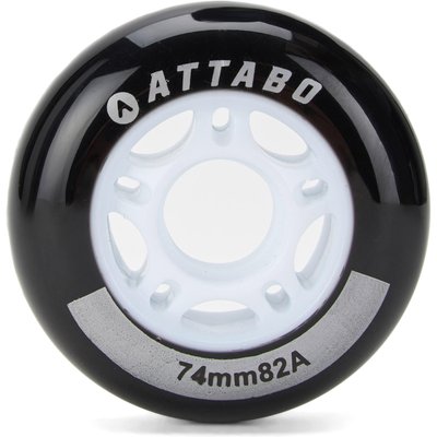 ATTABO Rollenräder 74 mm 4 Stück