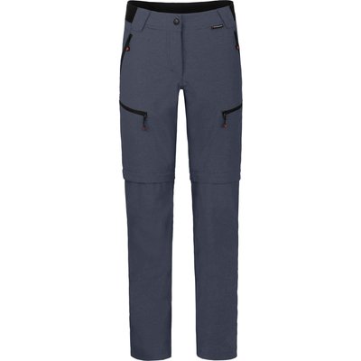 Damen Wanderhose robust, elastisch Grau