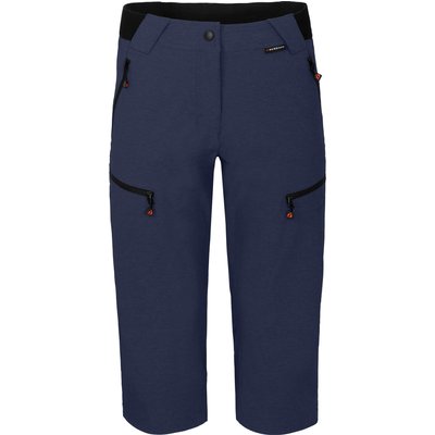 Damen 3/4 Wanderhose robust, elastisch blau
