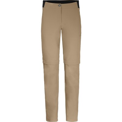 Damen Wanderhose recycelt, elastisch, sportlich Beige