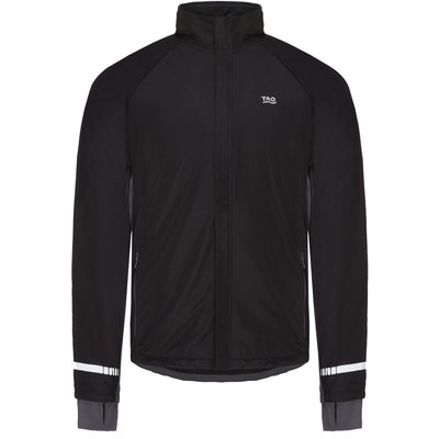 Herren COATING atmungsaktive Laufjacke mit Fleecerückenteil
