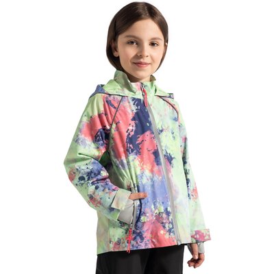 Kinder Wanderjacke wasserdicht WL5 bunt