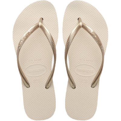 Flip-flops Havaianas Modell Slim Flatform Farbe Beige
