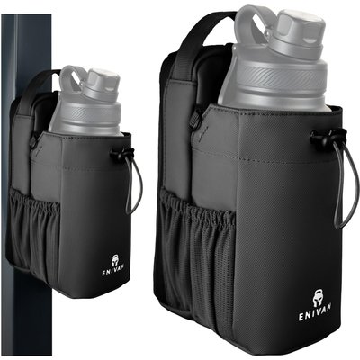Magnetische Sporttasche - Magnetische Befestigung, Flaschenhalter, Handy
