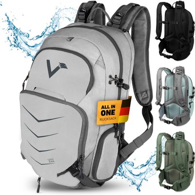 Rucksack Wanderrucksack Naturwandern Reiserucksack Wasserfest 22 L - Explorer