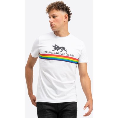 LONSDALE Herren T-Shirt normale Passform NELSON
