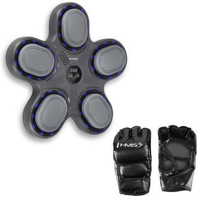 Elektronische Boxzielscheibe mit Bluetooth + Handschuhe TB11 HMS