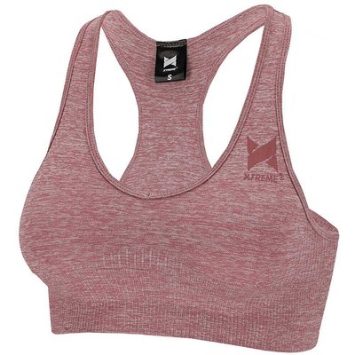 Pinkfarbenes Damen-Sporttop