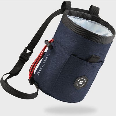 Chalkbag zum Klettern & Bouldern, Magnesia-Beutel aus Robic Nylon, blau