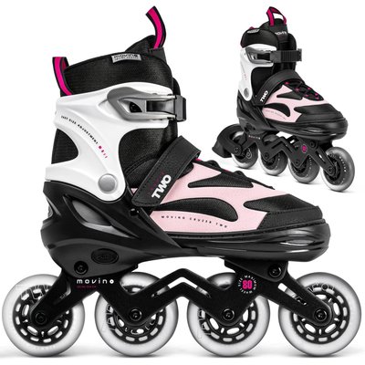 Verstellbare Fitness Inline-skates Inliner für Damen Movino Cruzer Two
