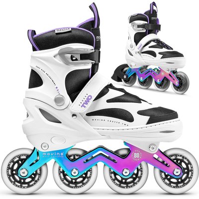 Verstellbare Fitness Inline-skates Movino Cruzer Two (Neochrom)