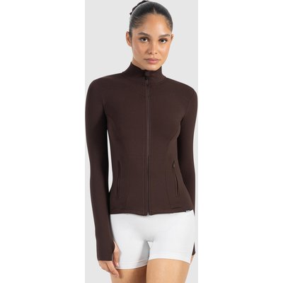 Damen Trainingsjacke Kenna Braun