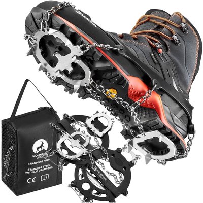 Schuhspikes für Bergschuhe, Premium Spikes für Wanderschuhe Mountain Goat PRO+