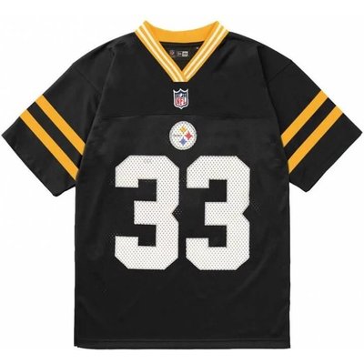 Maillot NFL Pittsburgh Steelers New Era Mesh Noir