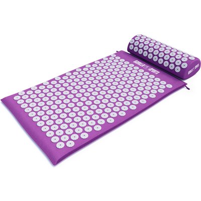 Akupressurmatte - mit ergonomische Kissen und Tragetasche, Akupunkturmatte