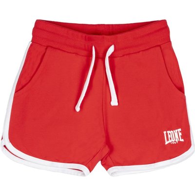 Leone Sportliche Mädchenshorts aus ungebürsteter Baumwolle