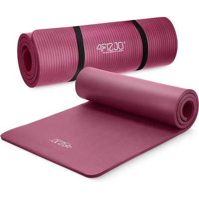 Yogamatte NBR Gymnastikmatte Fitnessmatte 180 x 60 x 1 cm