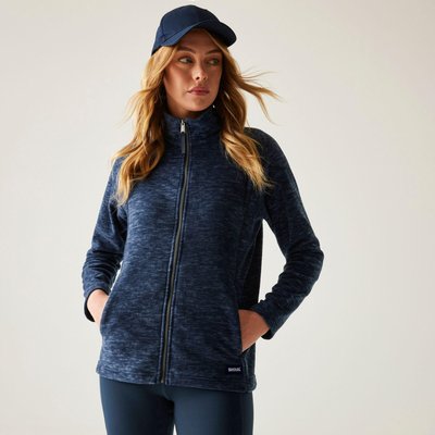 Mayse Leichtes Wärmendes Fleece mit durchgehendem Reißverschluss für Damen