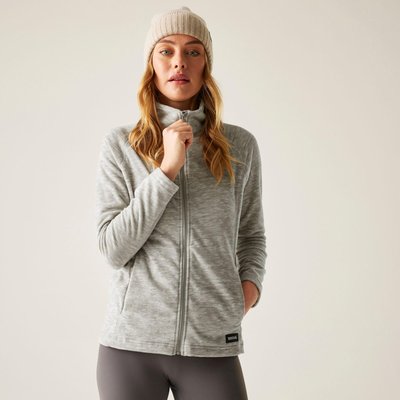 Mayse Leichtes Wärmendes Fleece mit durchgehendem Reißverschluss für Damen