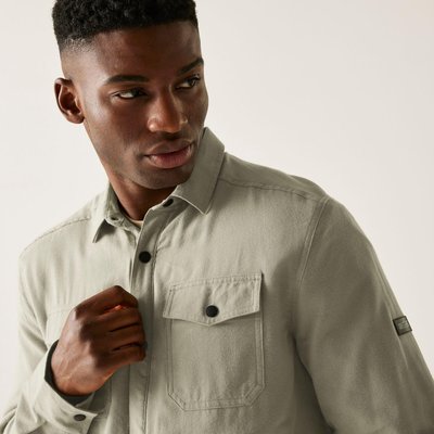 Spennith Shacket Shirt mit Fleecefutter für Herren