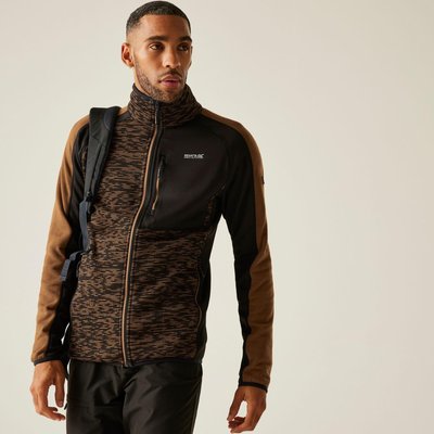 Oakar Wärmendes Stretch-Fleece mit durchgehendem Reißverschluss für Herren