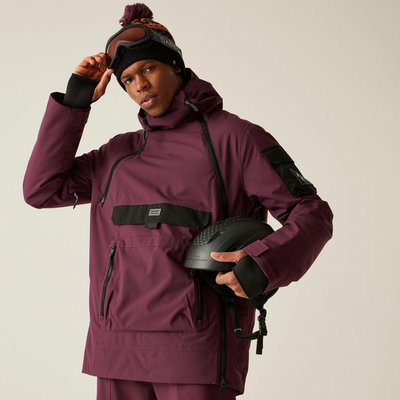 Herren T-Bar Overhead Wasserdichte Atmungsaktive Isolierte Skijacke