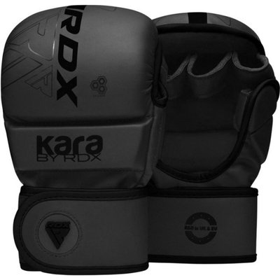 MMA Sparringhandschuhe RDX F6 KARA – Schwarz – L/XL